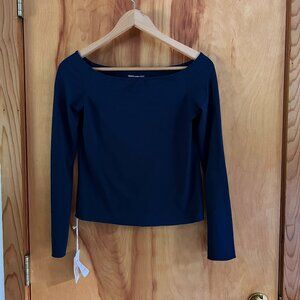Indigo Luna Navy Long Sleeve Top